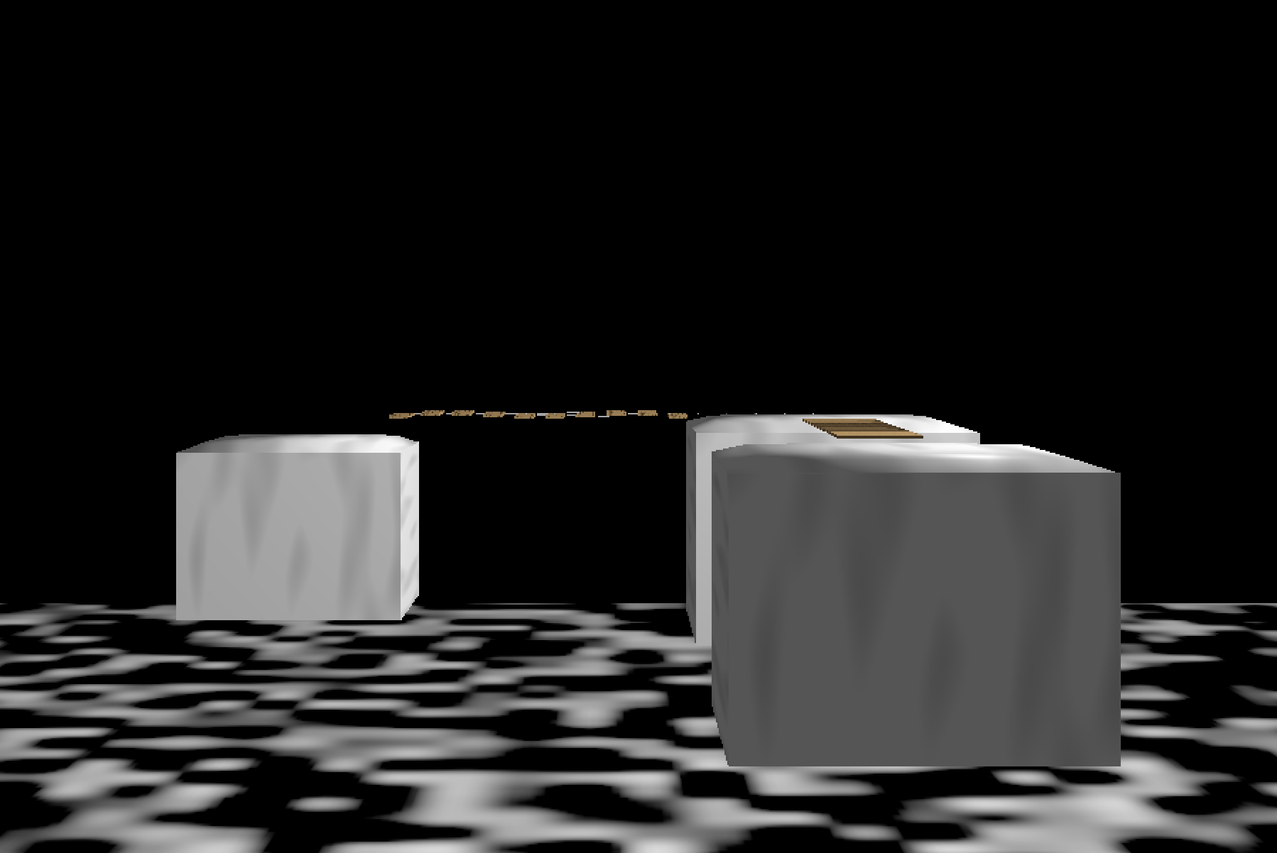 A picture with the white plane underneath with a texture, showing there is no alpha.